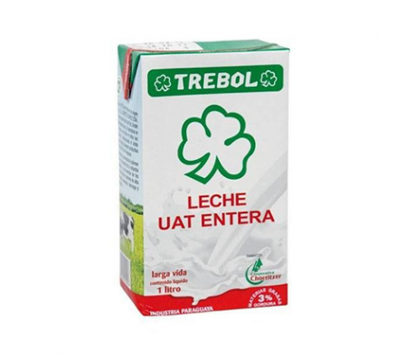 Leche Trebol Entera 1lt